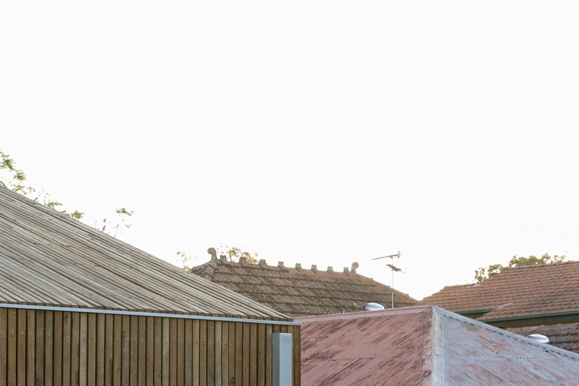 Cut-away Roof House