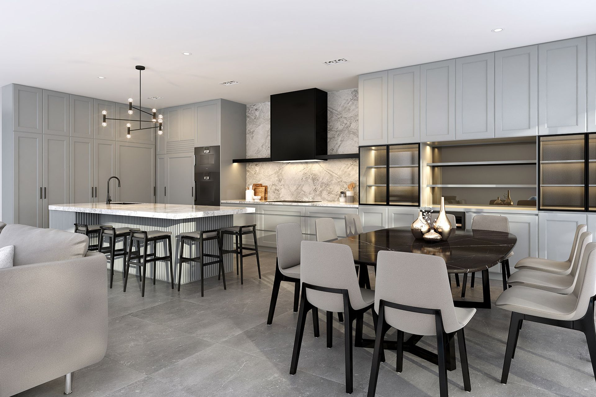 Kitchen/Living/Dining