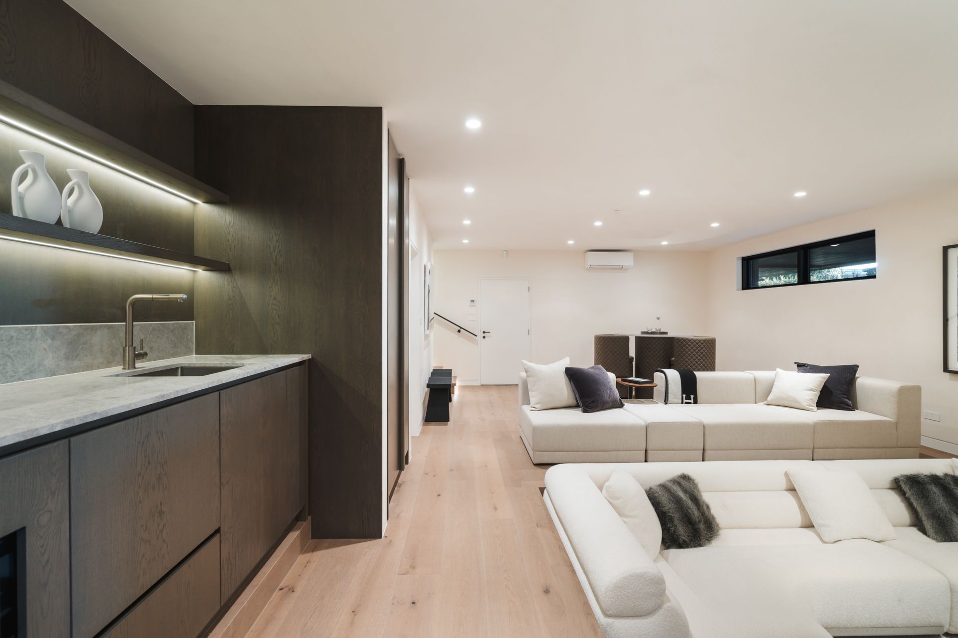 Sunken Lounge  | Westmere House | Residential New-Build | Macfie Architecture