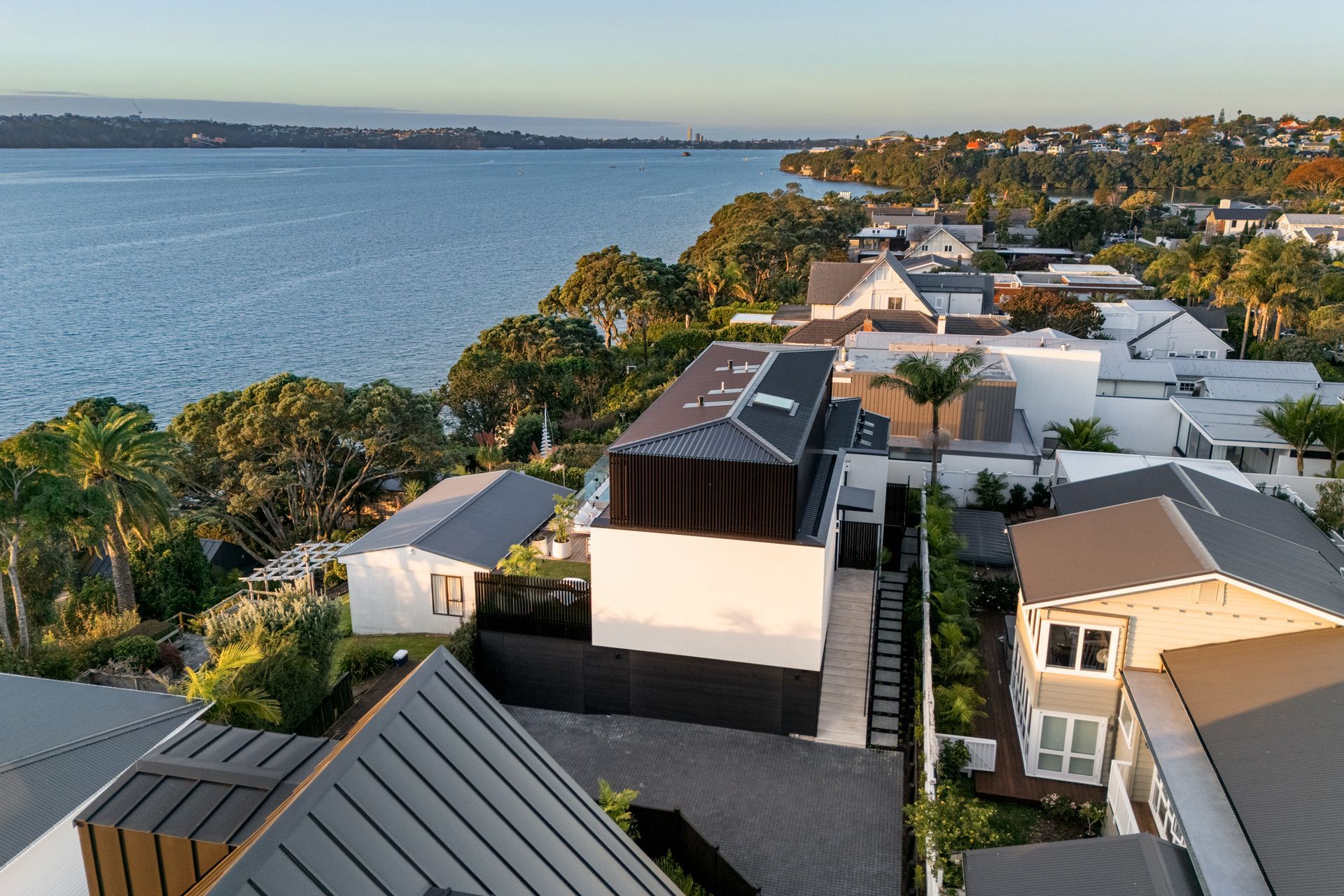 Aerial View | Westmere House | Residential New-Build | Macfie Architecture
