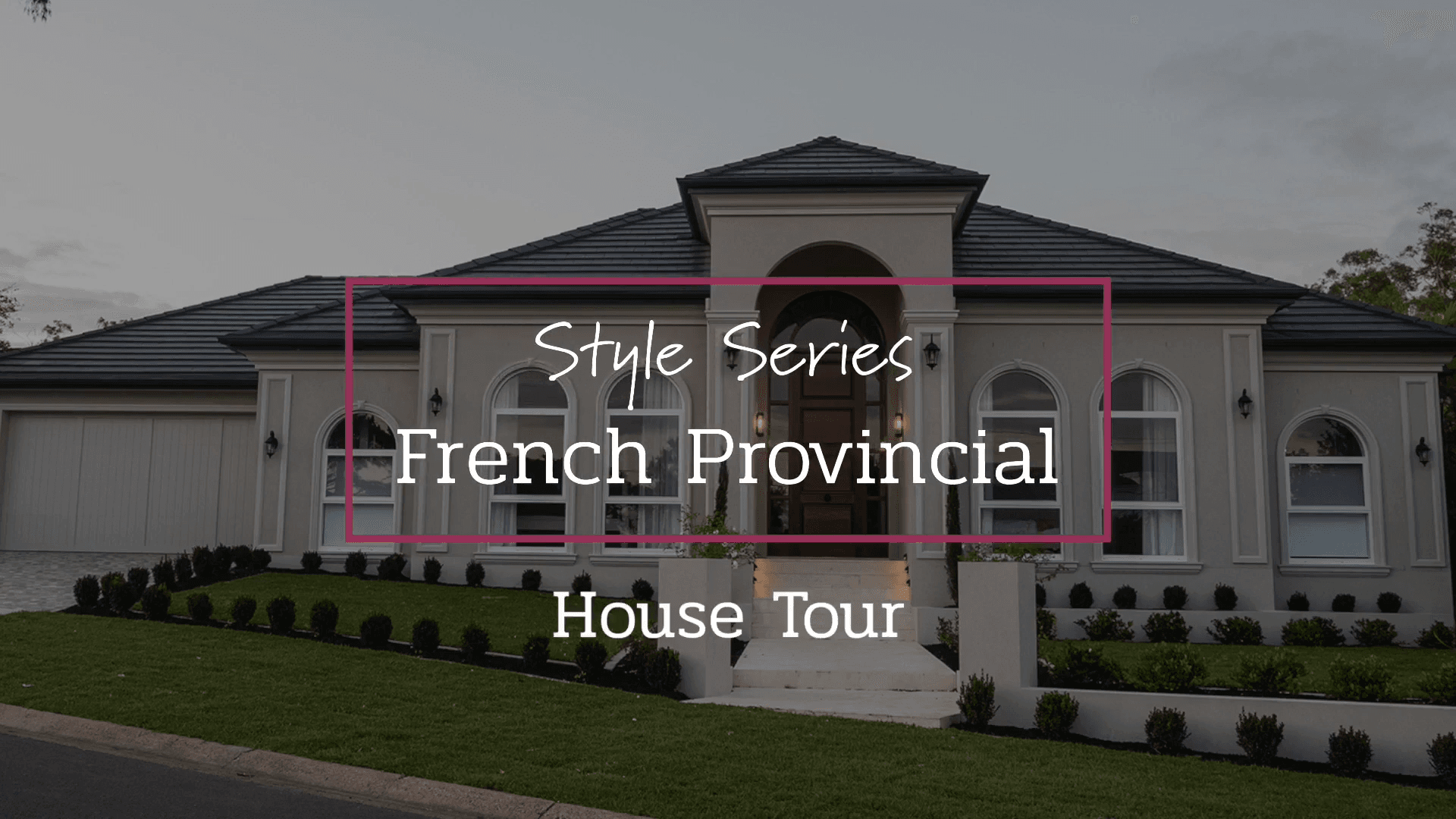Style Series: French Provincial House Tour video