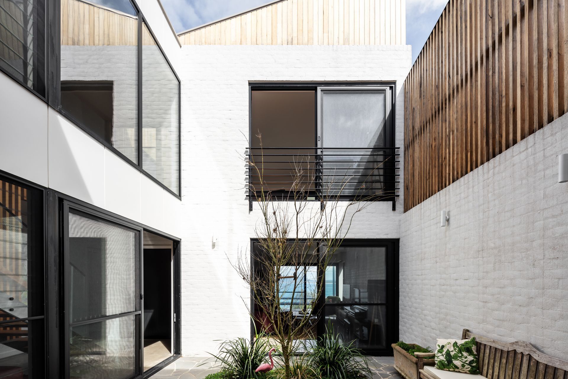 White &amp; Timber House