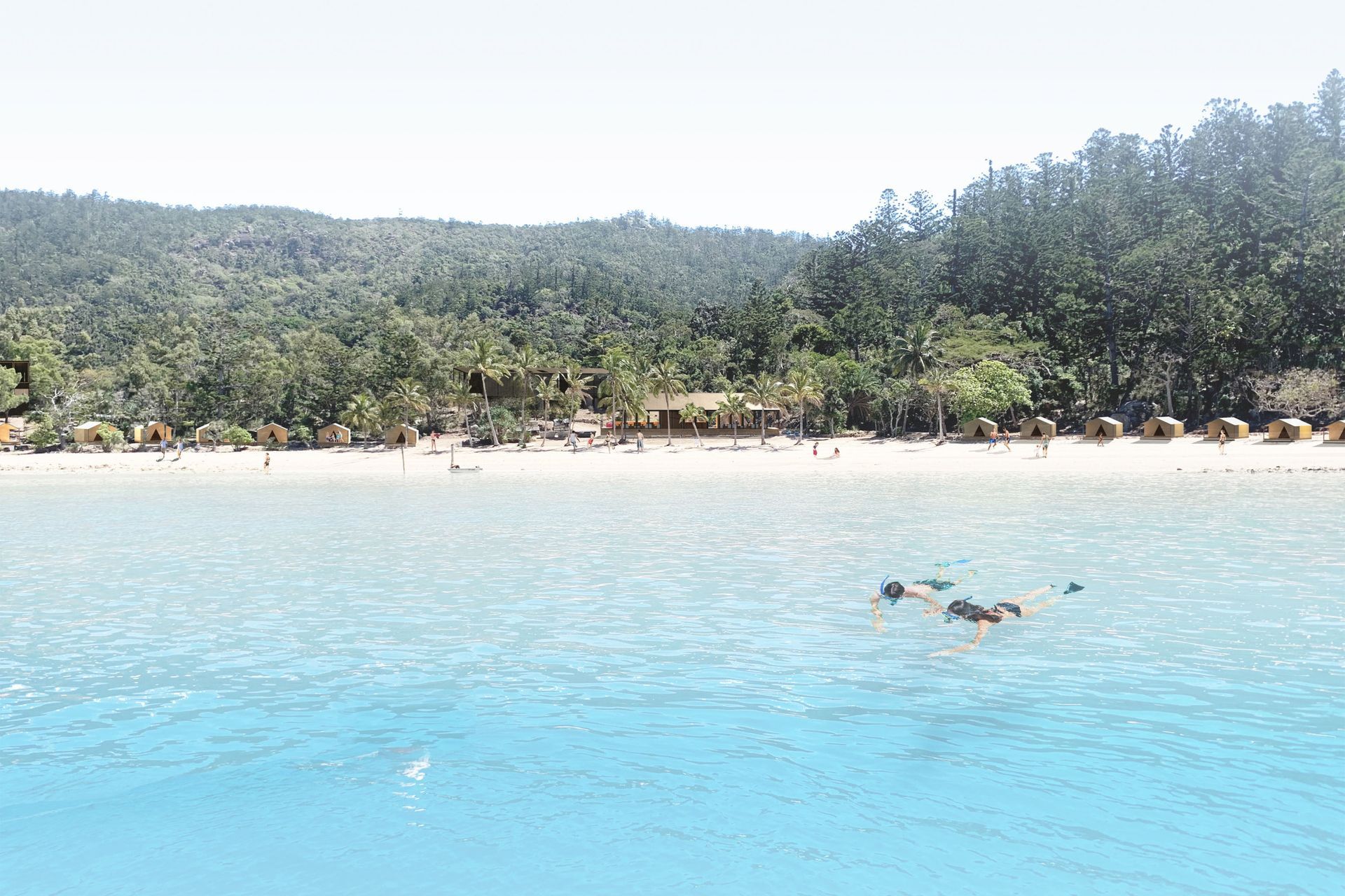 Main beach.