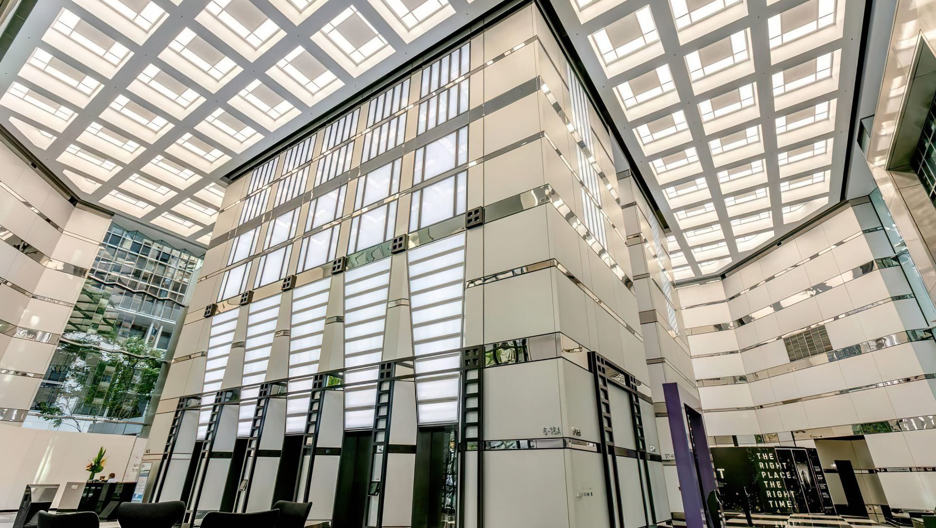 Central Plaza One Lobby banner