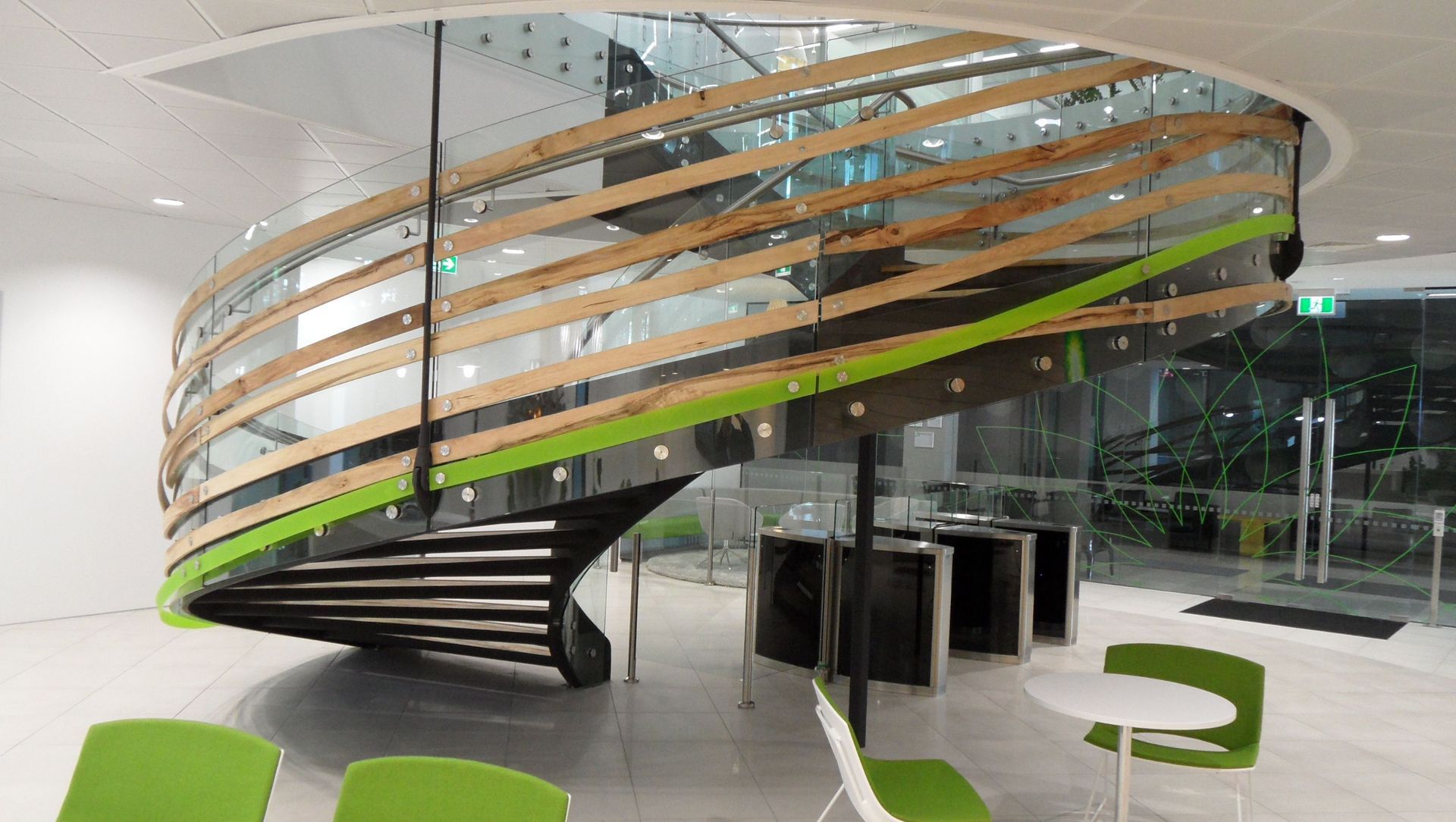 BP Stair banner