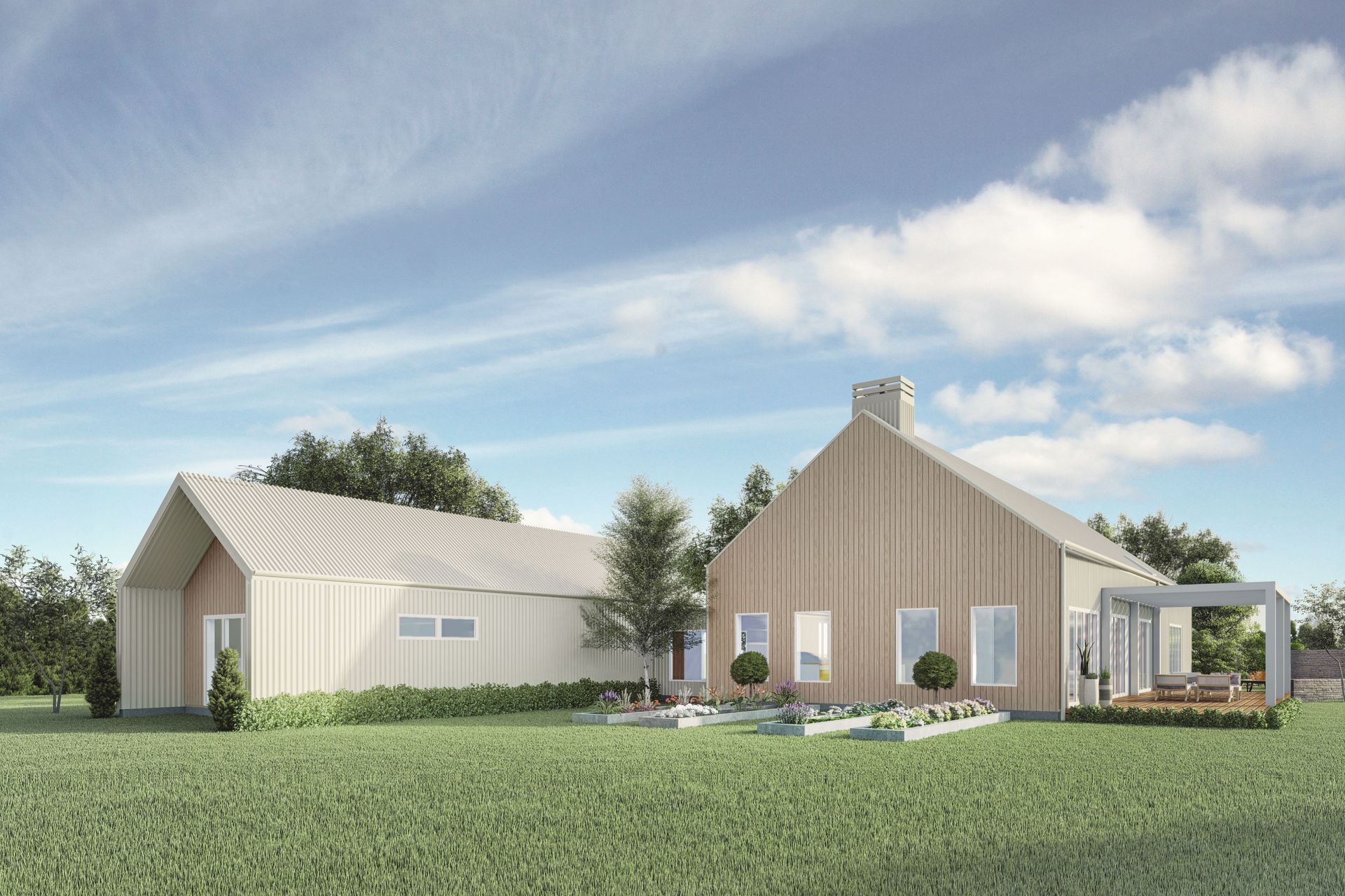 Original render presented to client during design