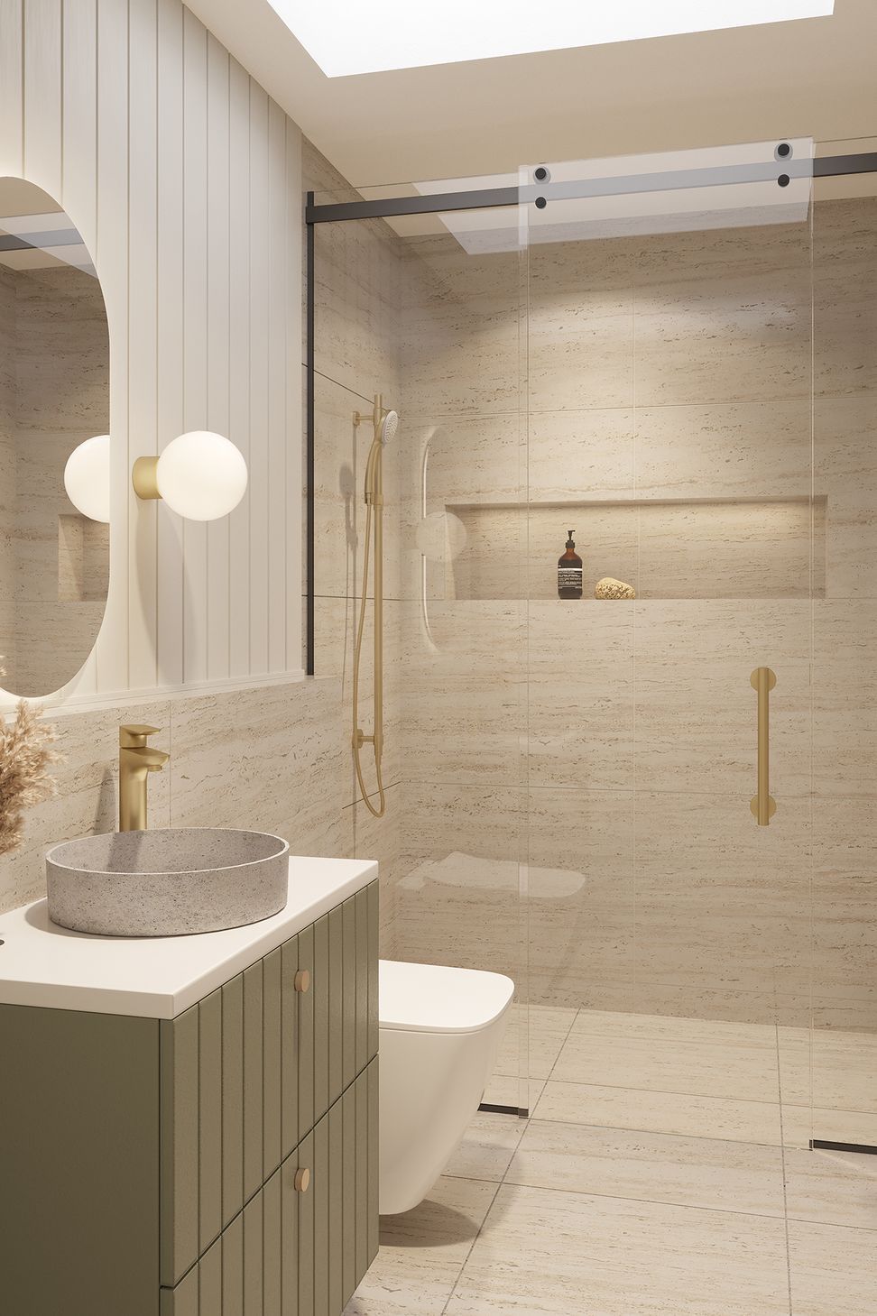 3D Render Bathroom