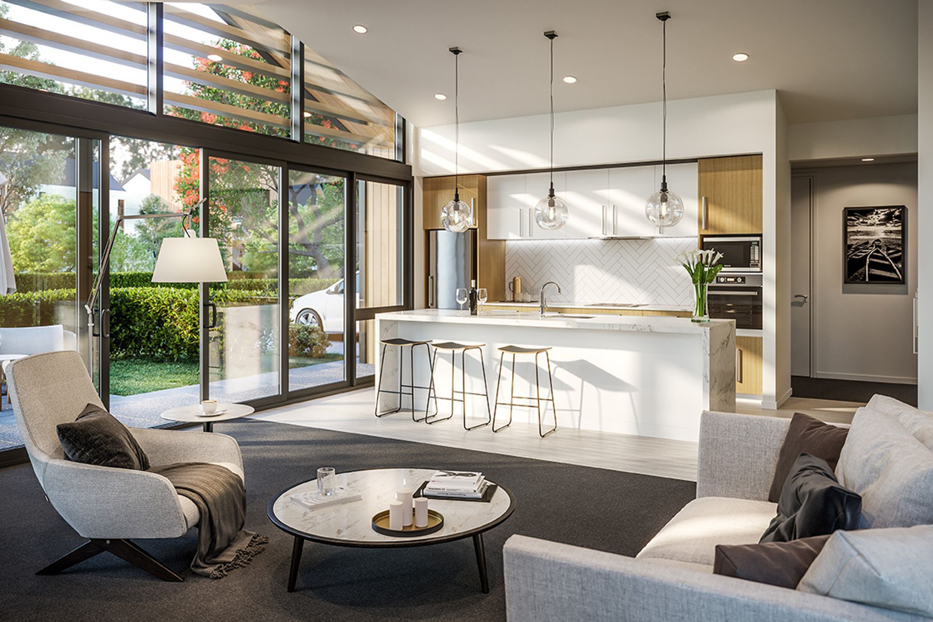 3D Render Kitchen