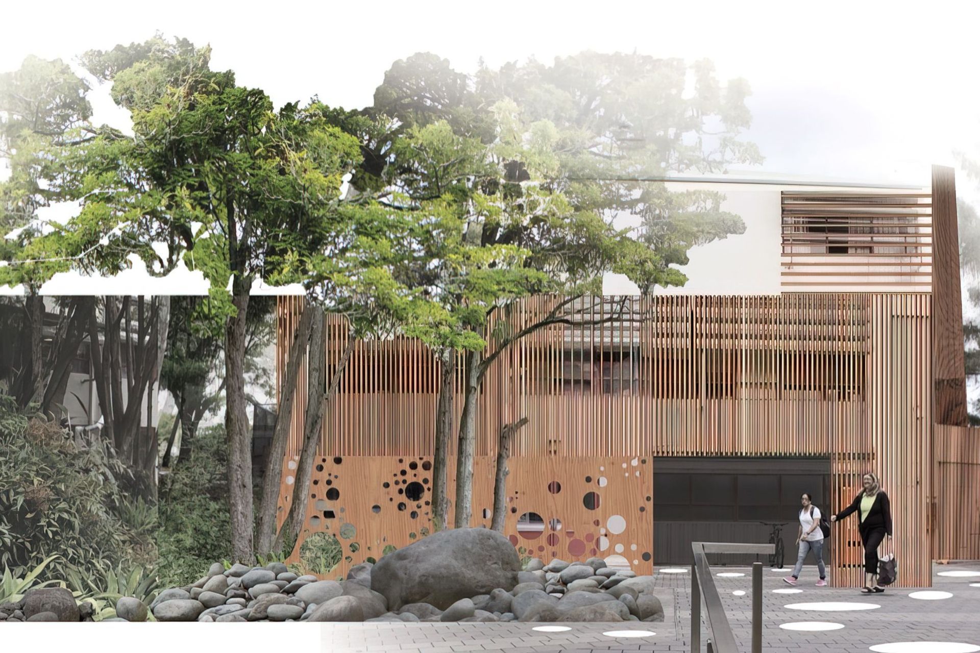 University of Waikato Block AG Entrance Foyer