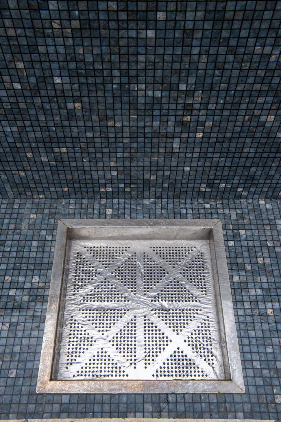 Stainless Steel Leaf Trapment within the weir trough