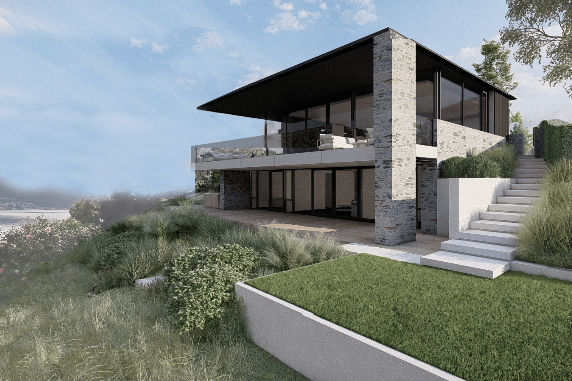 Lake side House
