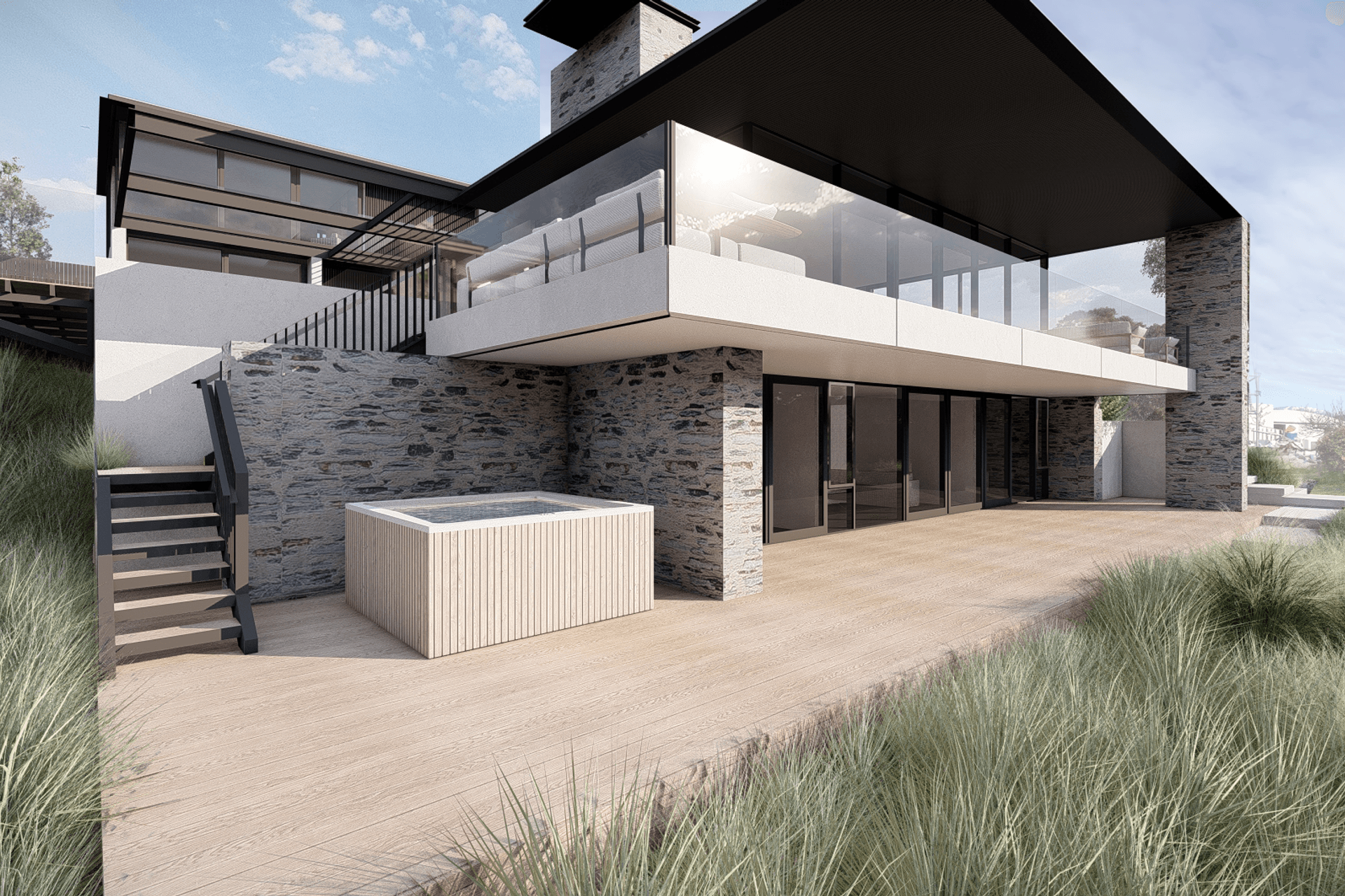 Lake side House