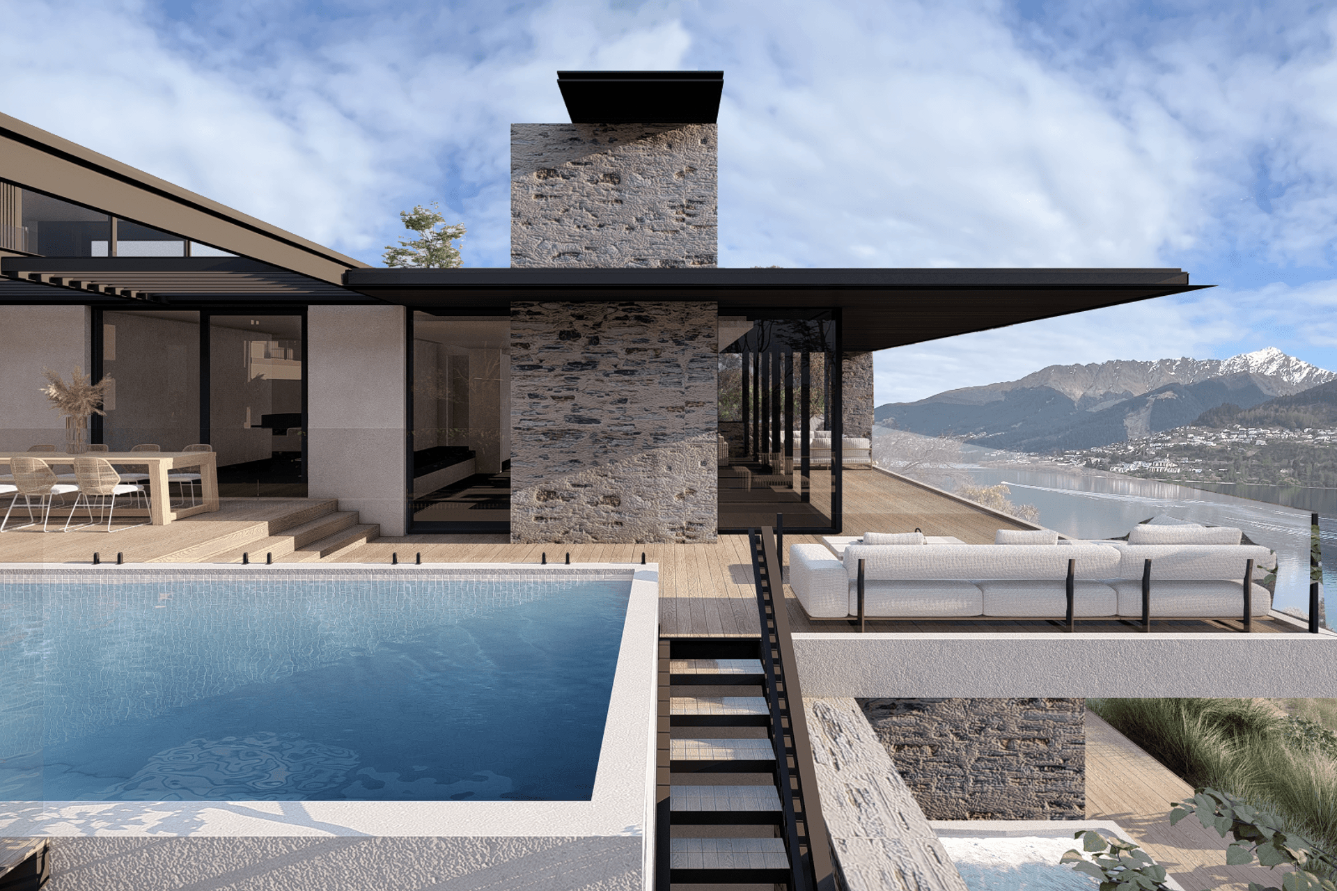 Lake side House