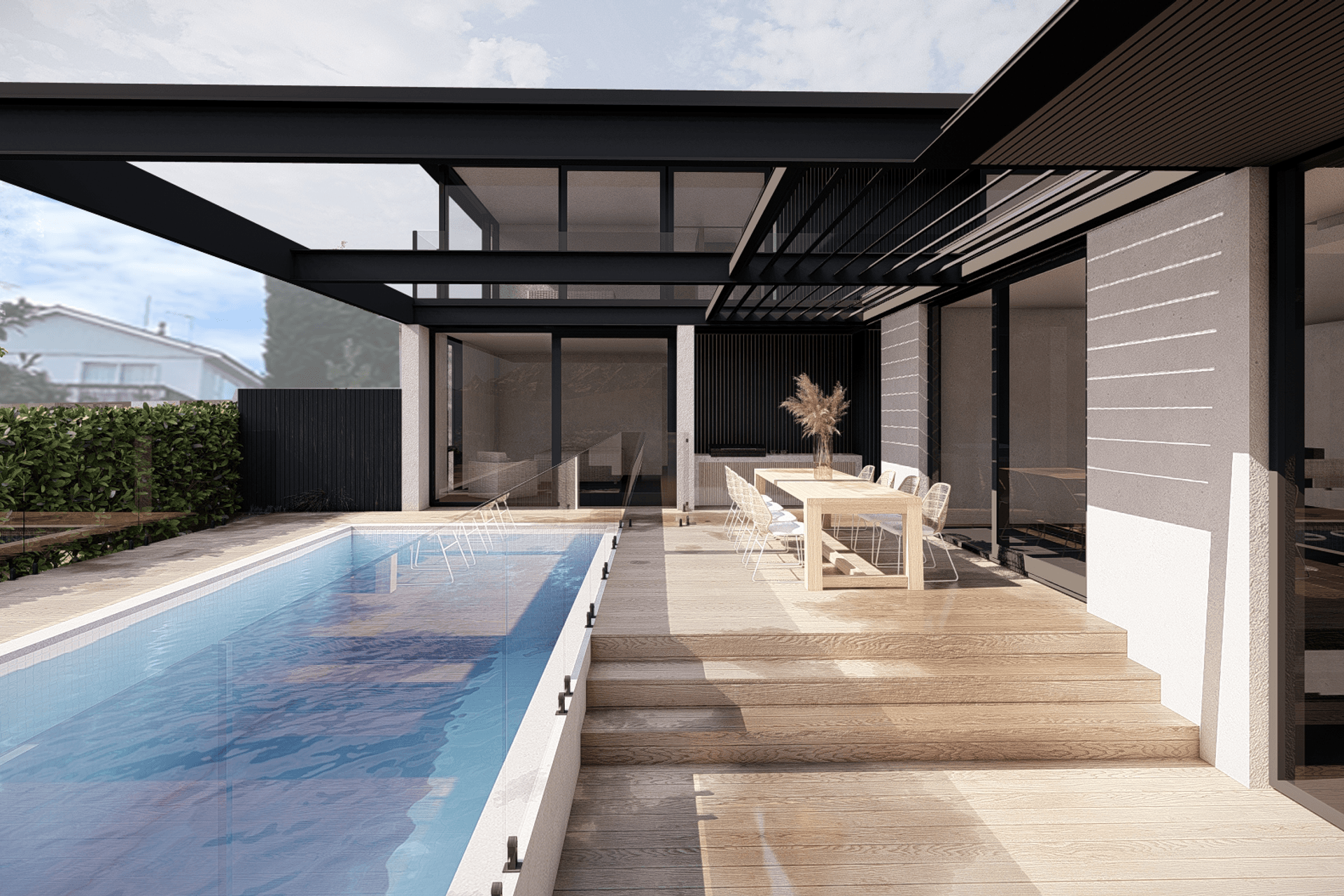 Lake side House