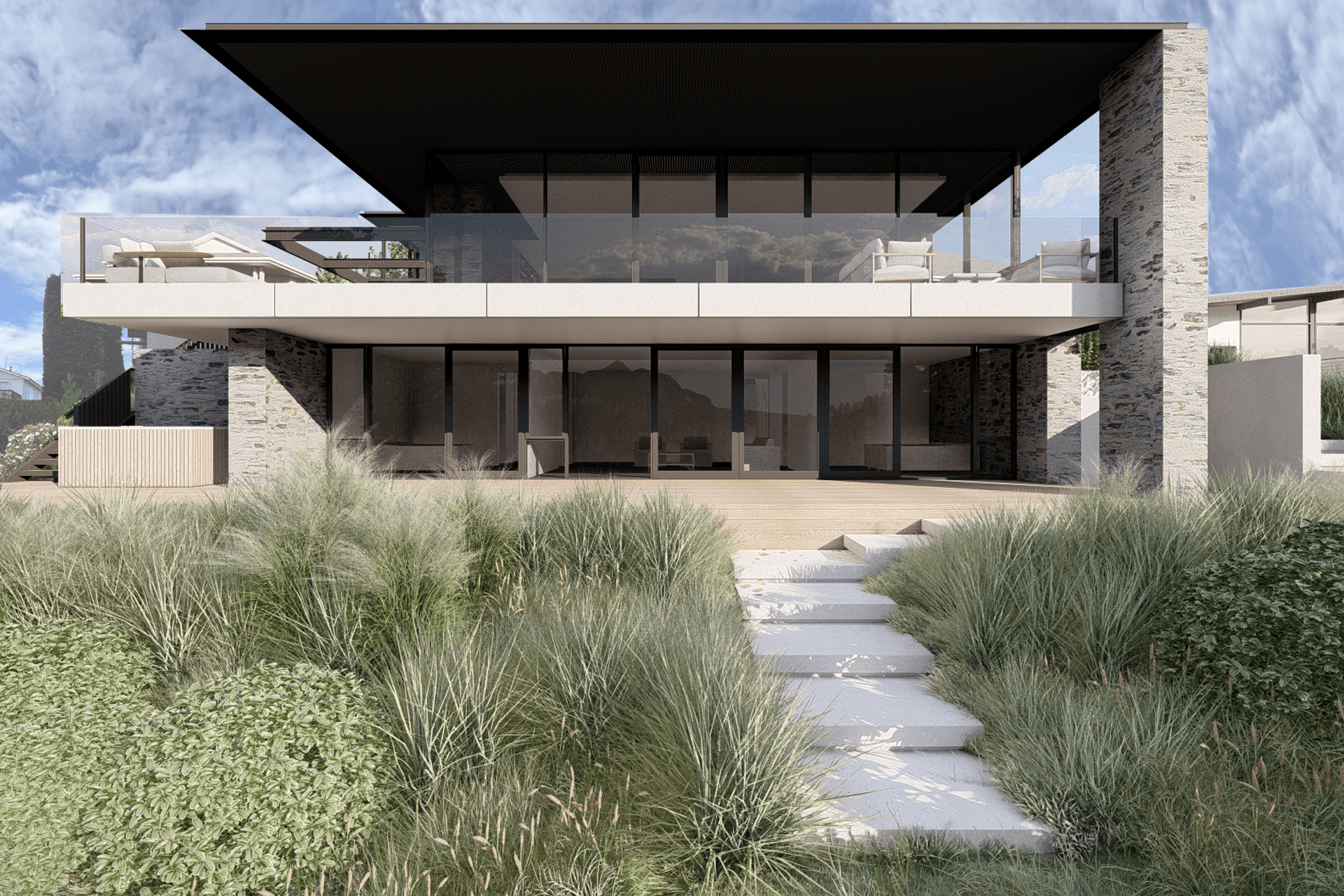 Lake side House