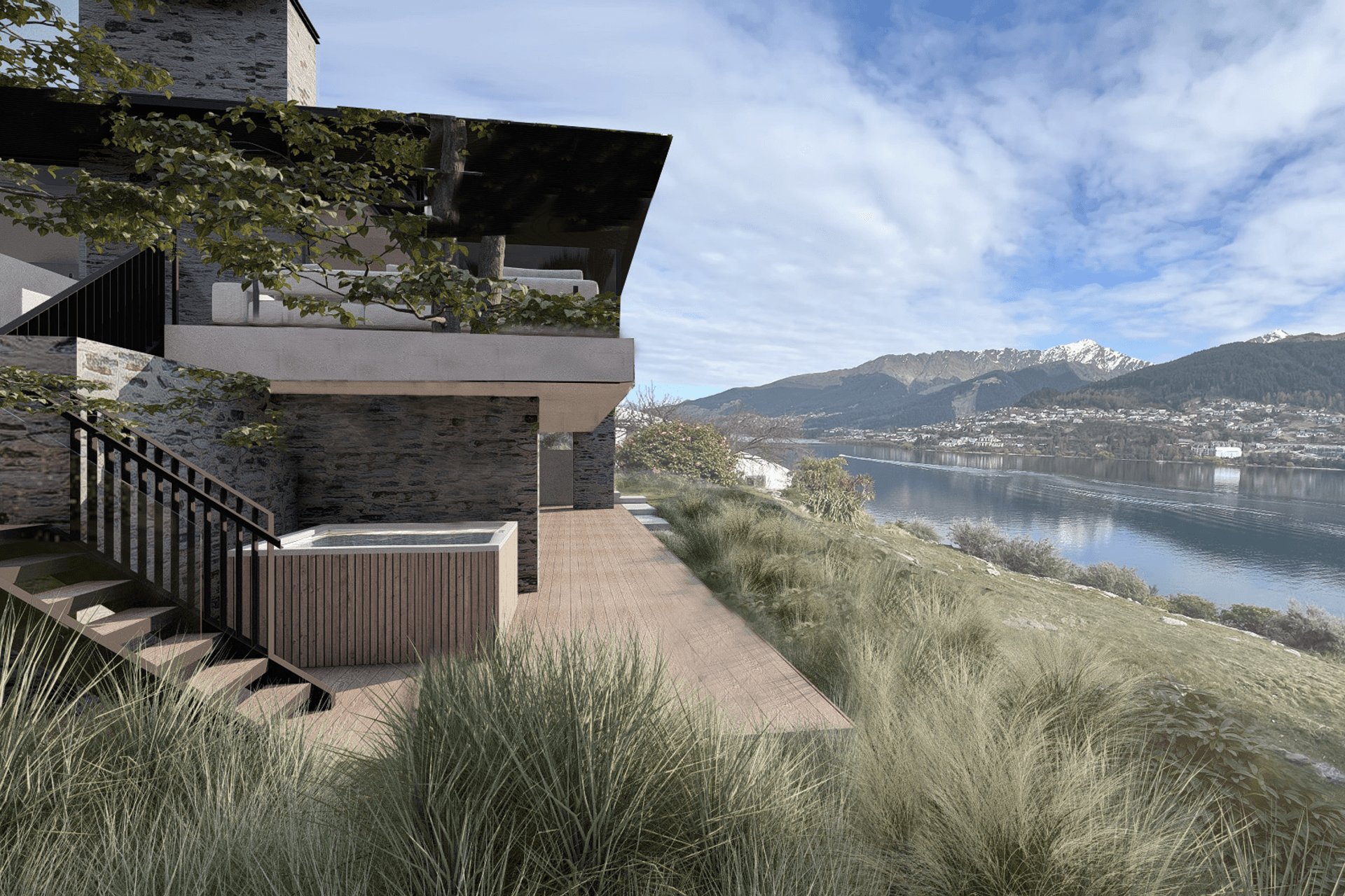 Lake side House