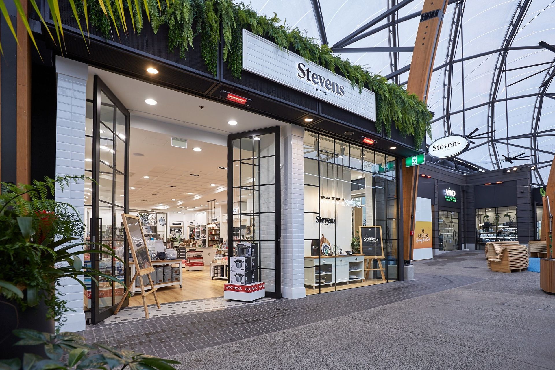 Stevens, Botany