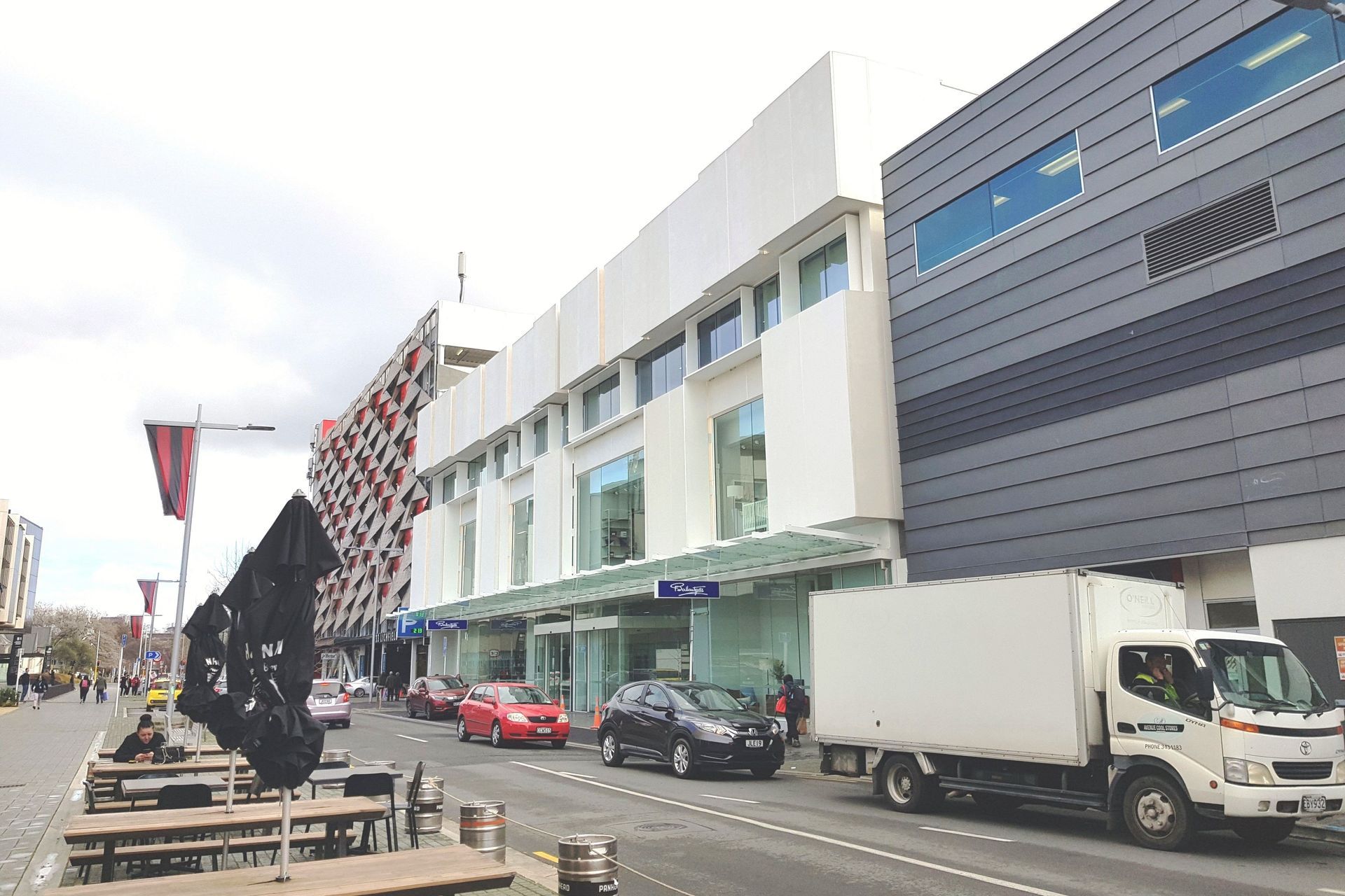 Lichfield Street elevation of the new building