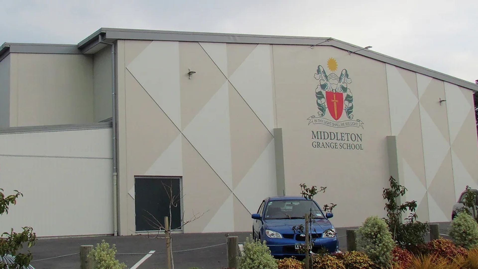Middleton Grange Gymnasium banner