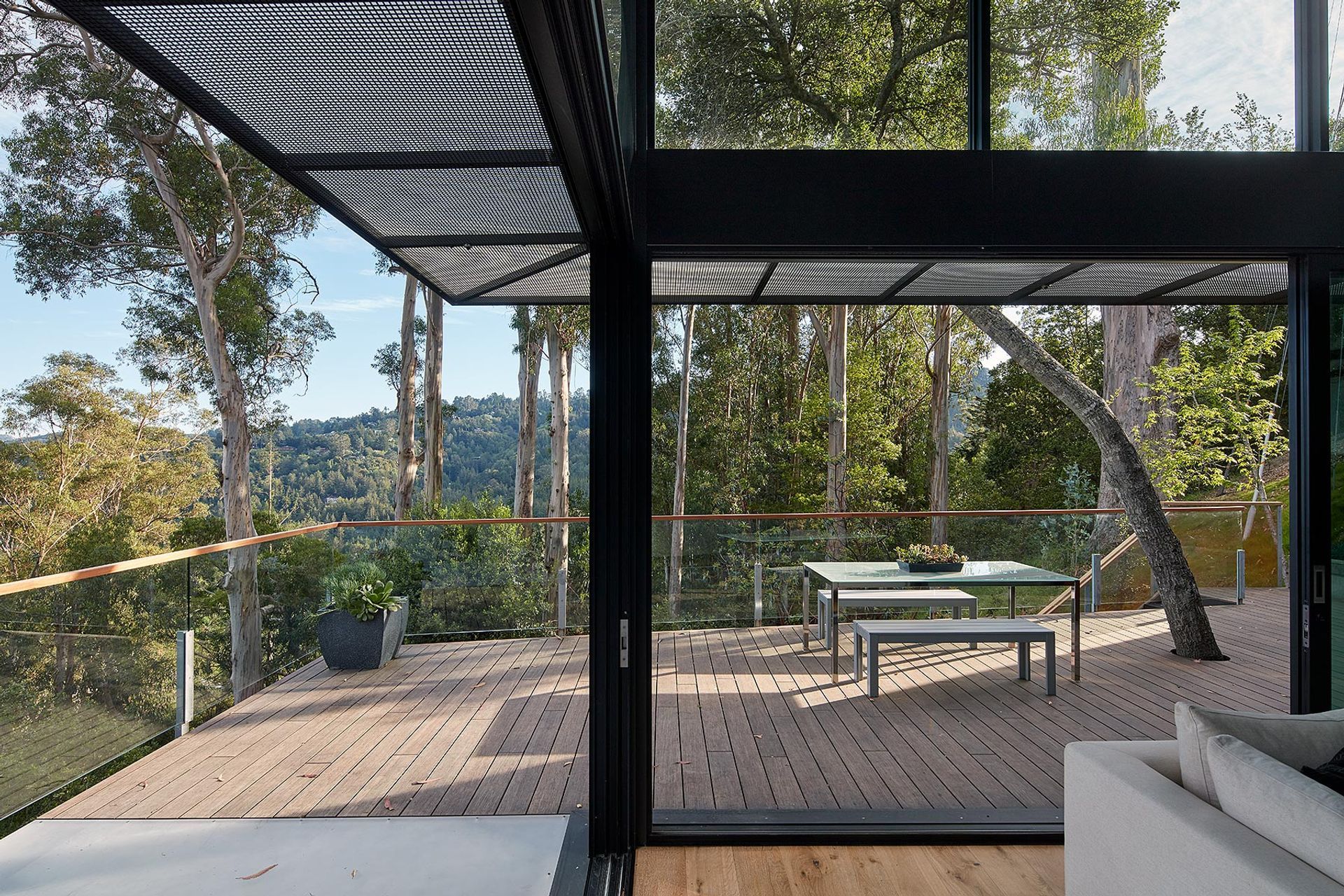 020Zack-de-VitoModern-ArchitectureConstructionDesign-BuildHillside-HouseMarin-County-Custom-HomeLiving-Room-Doors-Open-DeckDamonte-019.jpg
