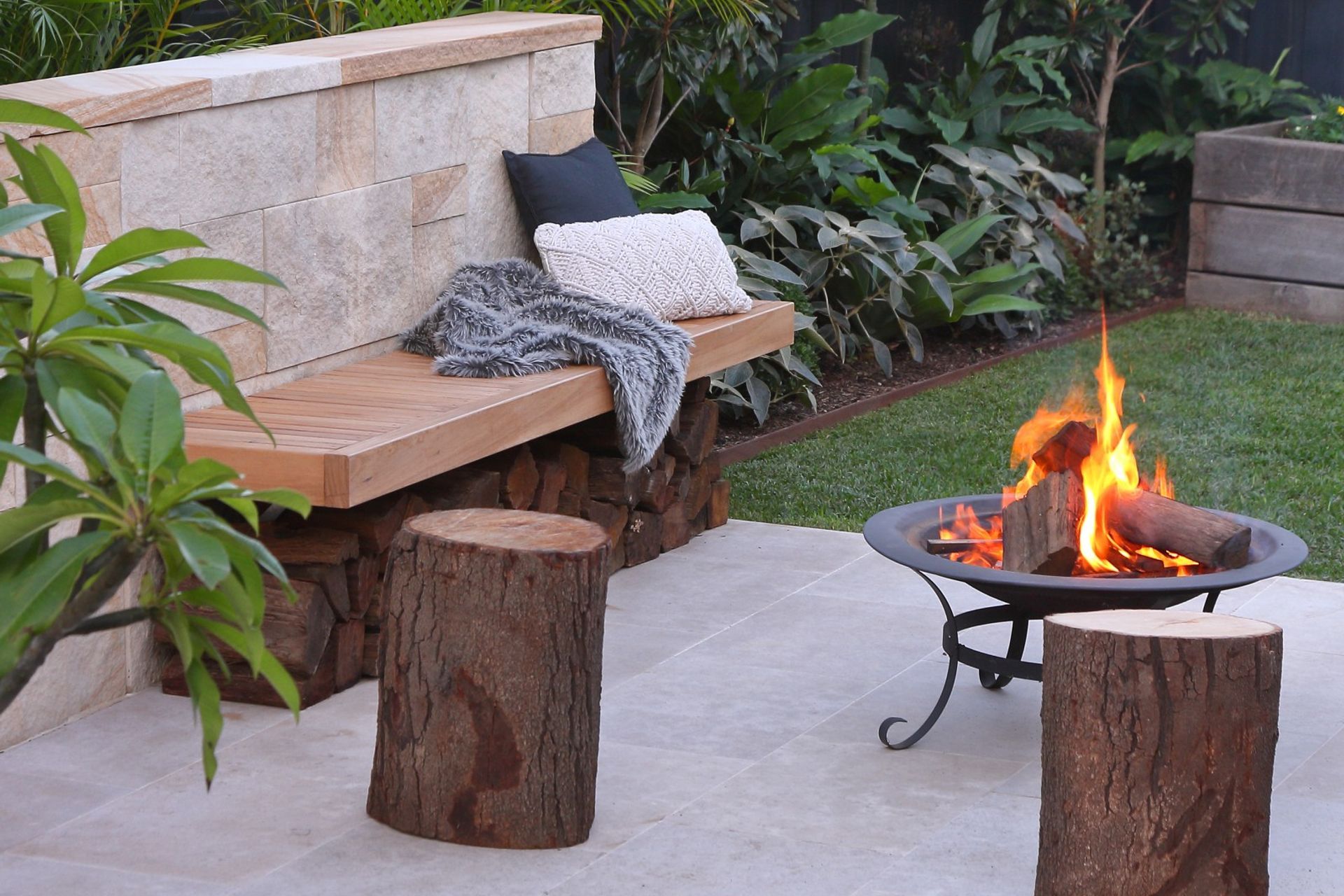 Lavarosa Limestone | Icreate Landscape &amp; Design | Exotic Nurseries