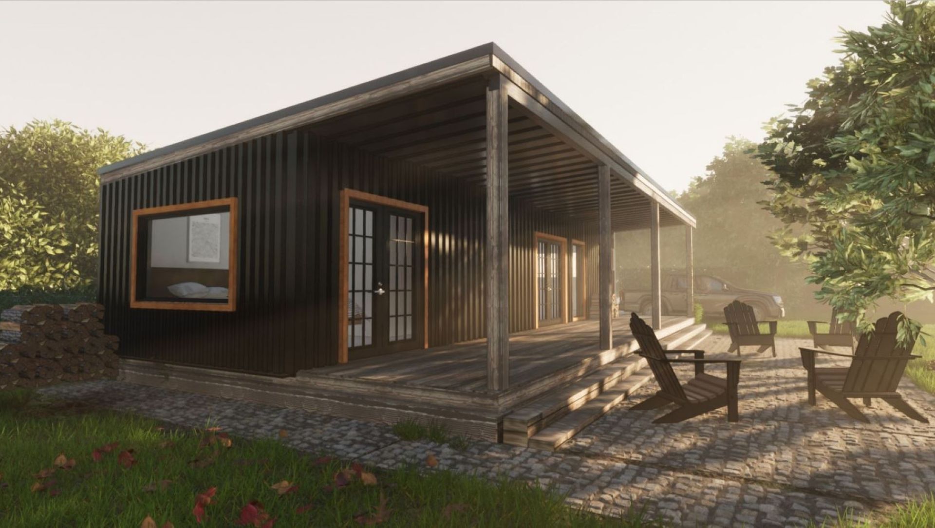 Off-Grid Cabin banner