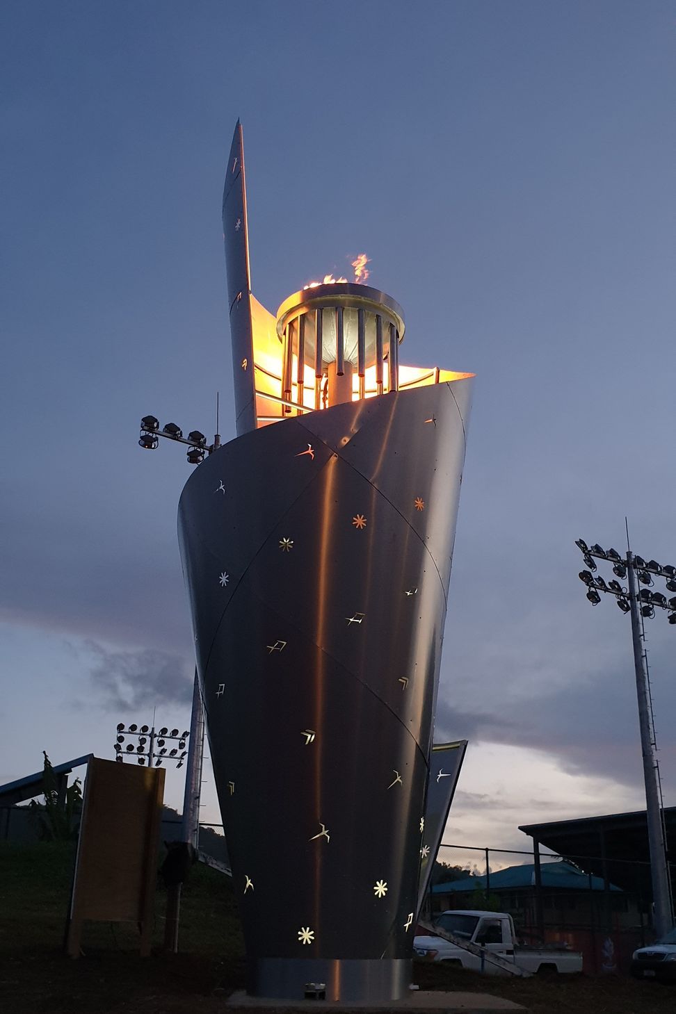 Pacific Games Cauldron