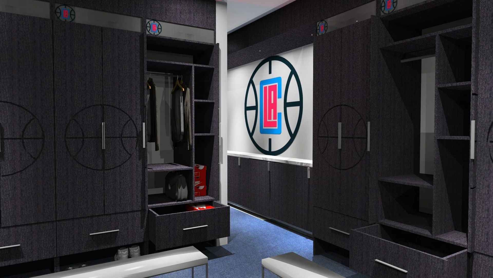 LA Clippers Training Facility banner