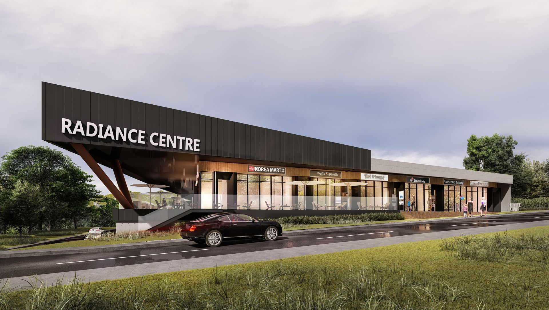 Radiance Centre / Oracle Drive banner
