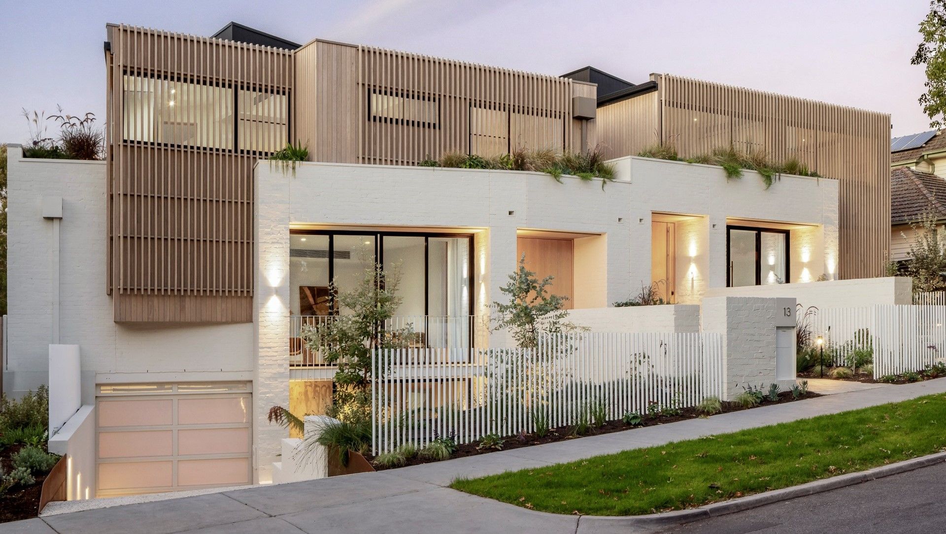IronOak and Glacial Oak elevate Denman Ave townhouses banner