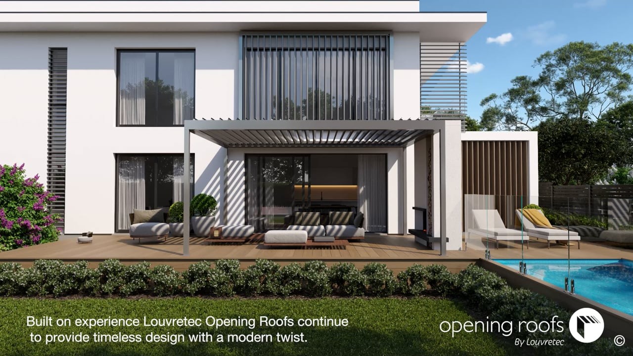 220/35 Slimline Roof Louvre for Opening & Retract Roofs gallery detail image