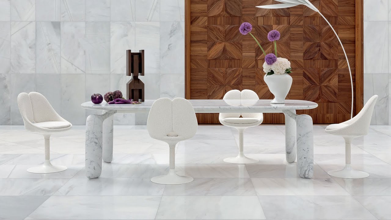 Pulp Marbre Dining Table gallery detail image