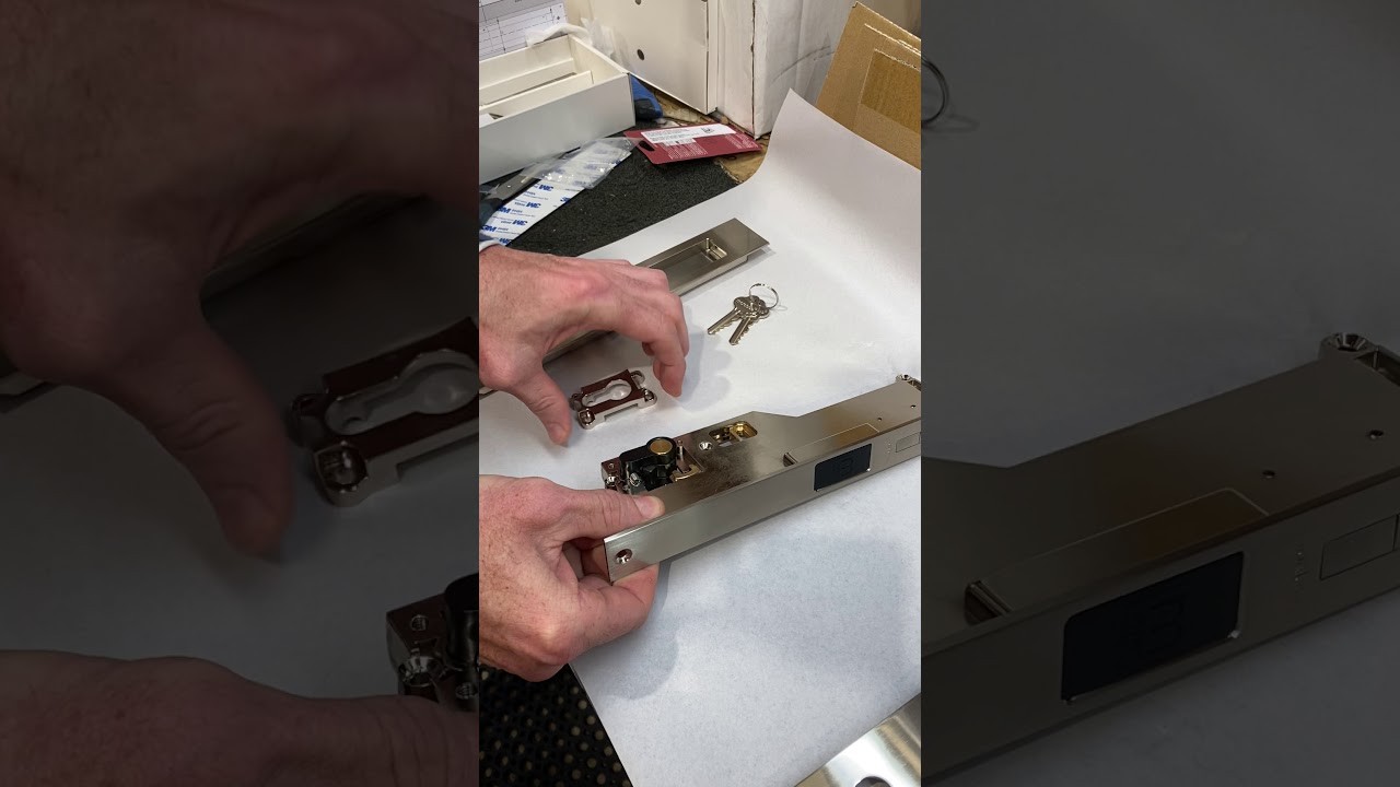 Mardeco 'M' Series Flush Pull Euro Lock Set gallery detail image