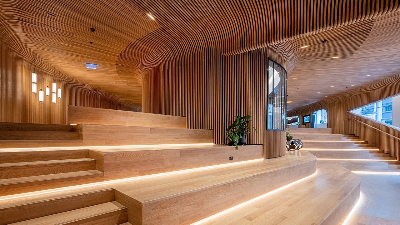 Curved Timber Click-on Battens gallery detail image