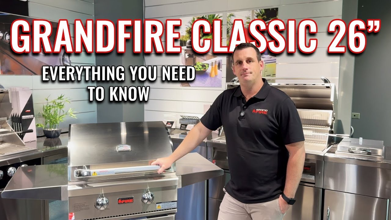 Grandfire Classic - 26″ Gas BBQ Head Unit For In-Built gallery detail image