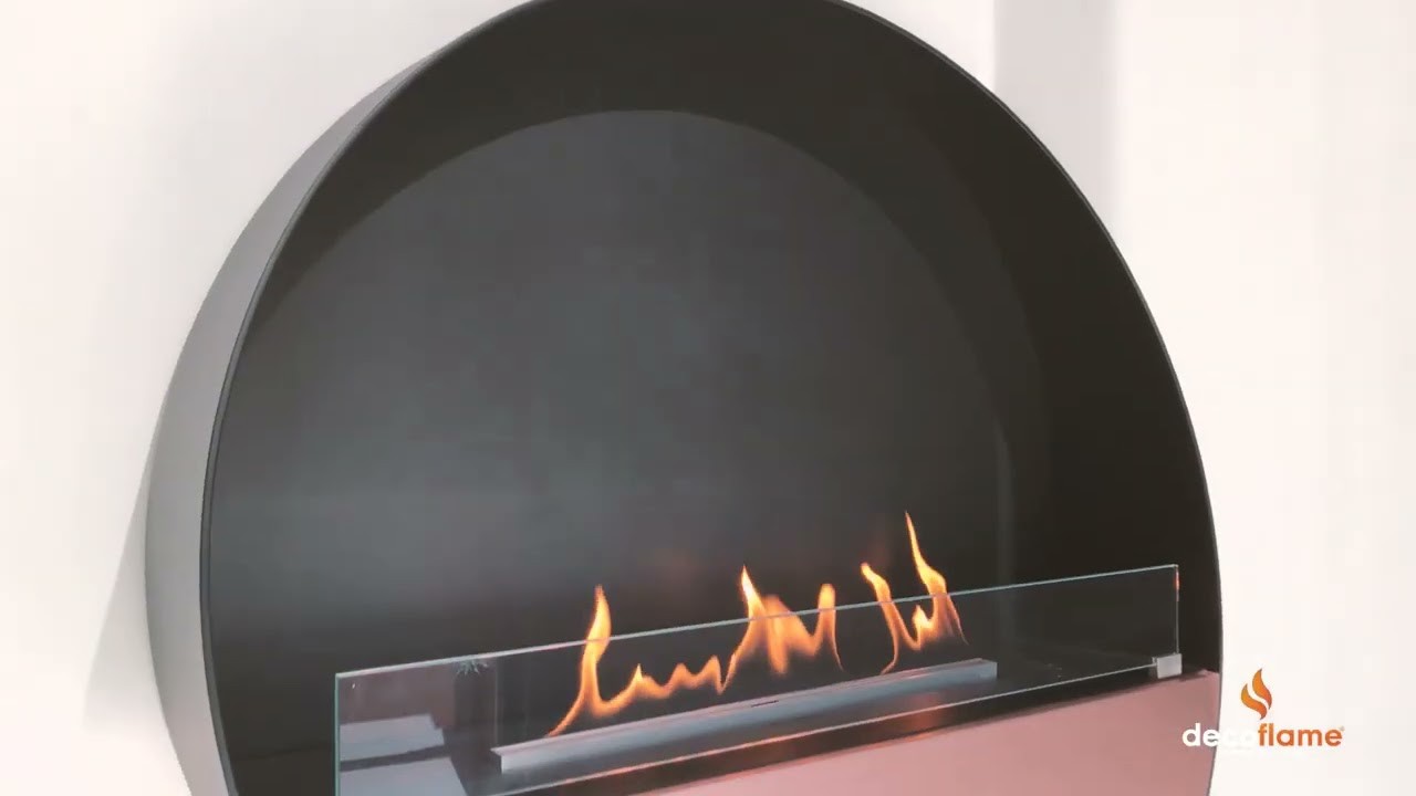 Decoflame Tokyo Wall Mounted BEV Net Zero Fireplace gallery detail image