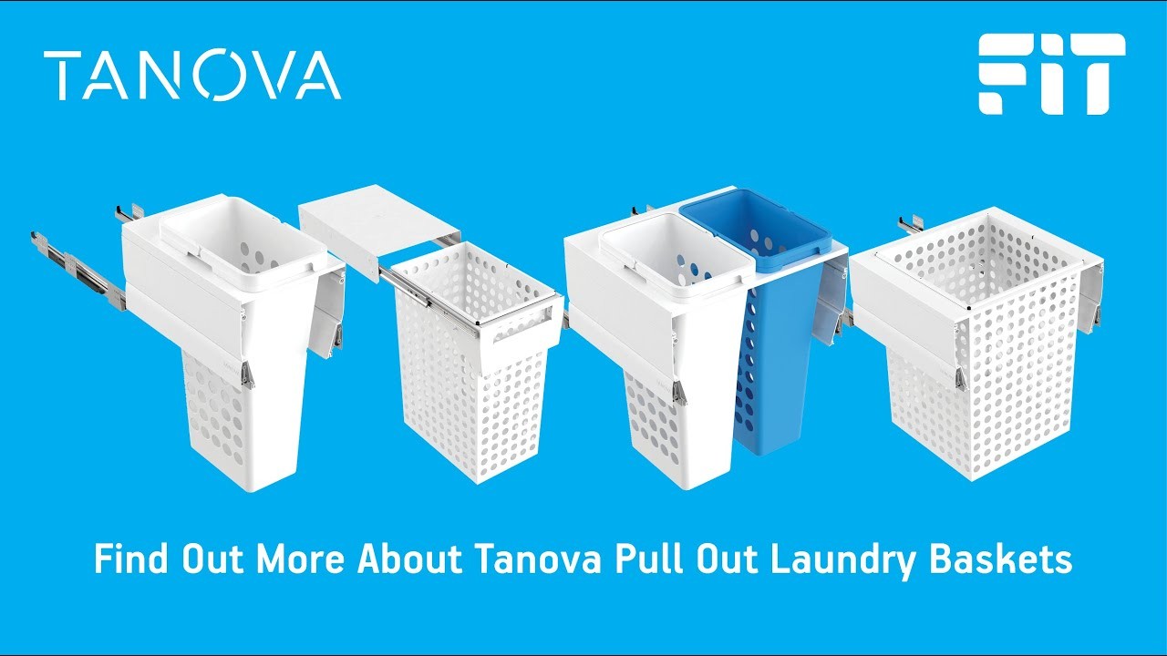 Tanova Designer Series Pull Out Laundry Units gallery detail image
