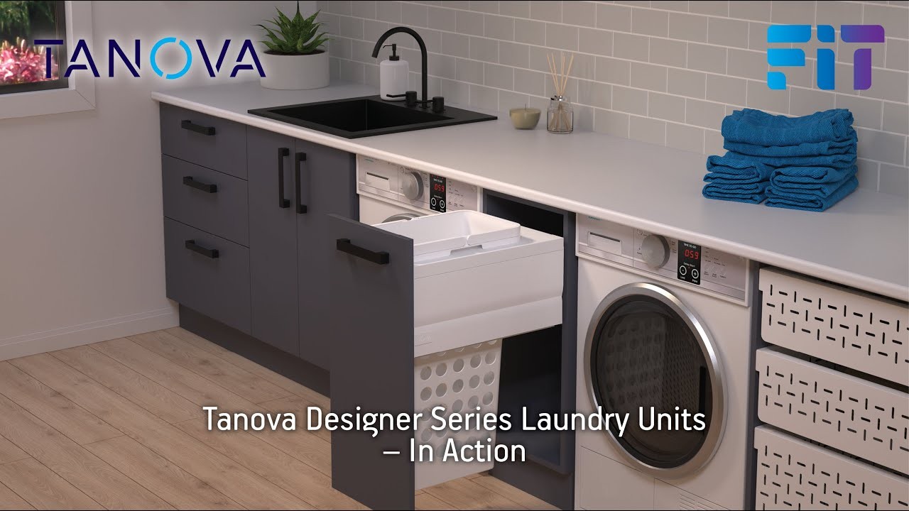 Tanova Designer Series Pull Out Laundry Units gallery detail image