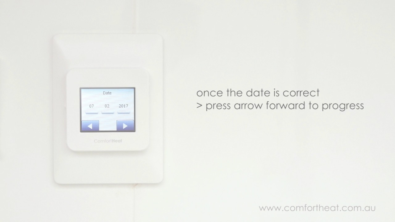 MWD5 - Programmable WiFi Thermostat | Controls gallery detail image