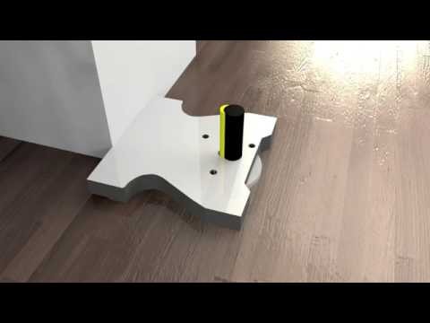 FritsJurgens System 3 Fully Sprung Concealed Pivot gallery detail image