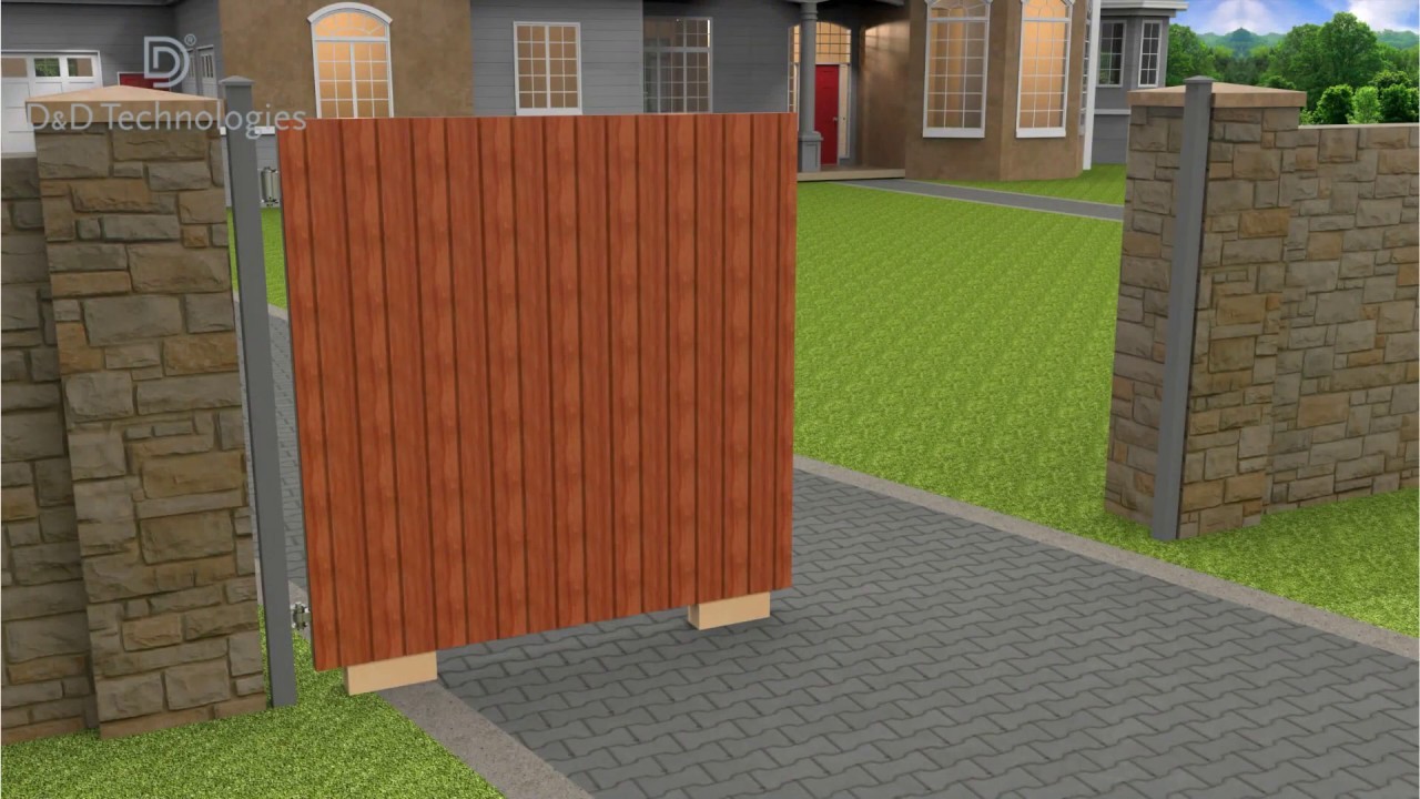 Shut it® Self-Closing Badass Hinge Gate Swing Set gallery detail image