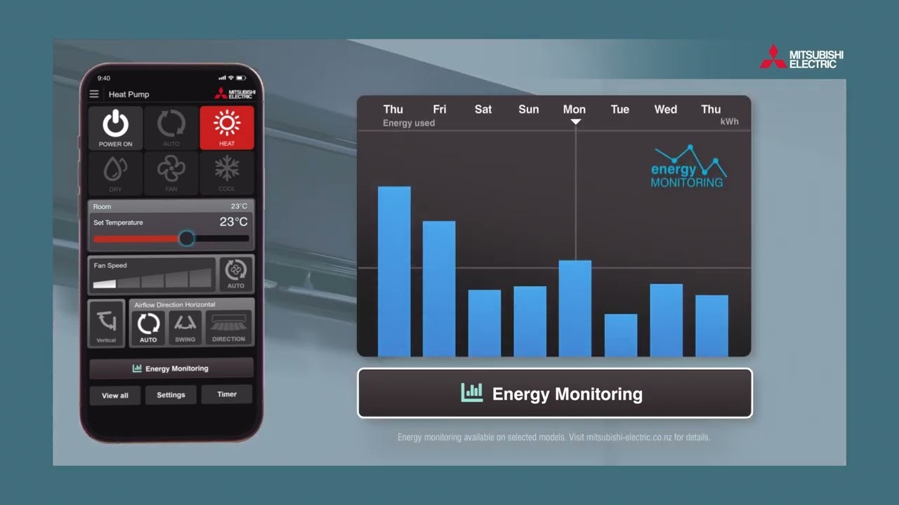 Mitsubishi Electric Wi-Fi Heat Pump Control gallery detail image
