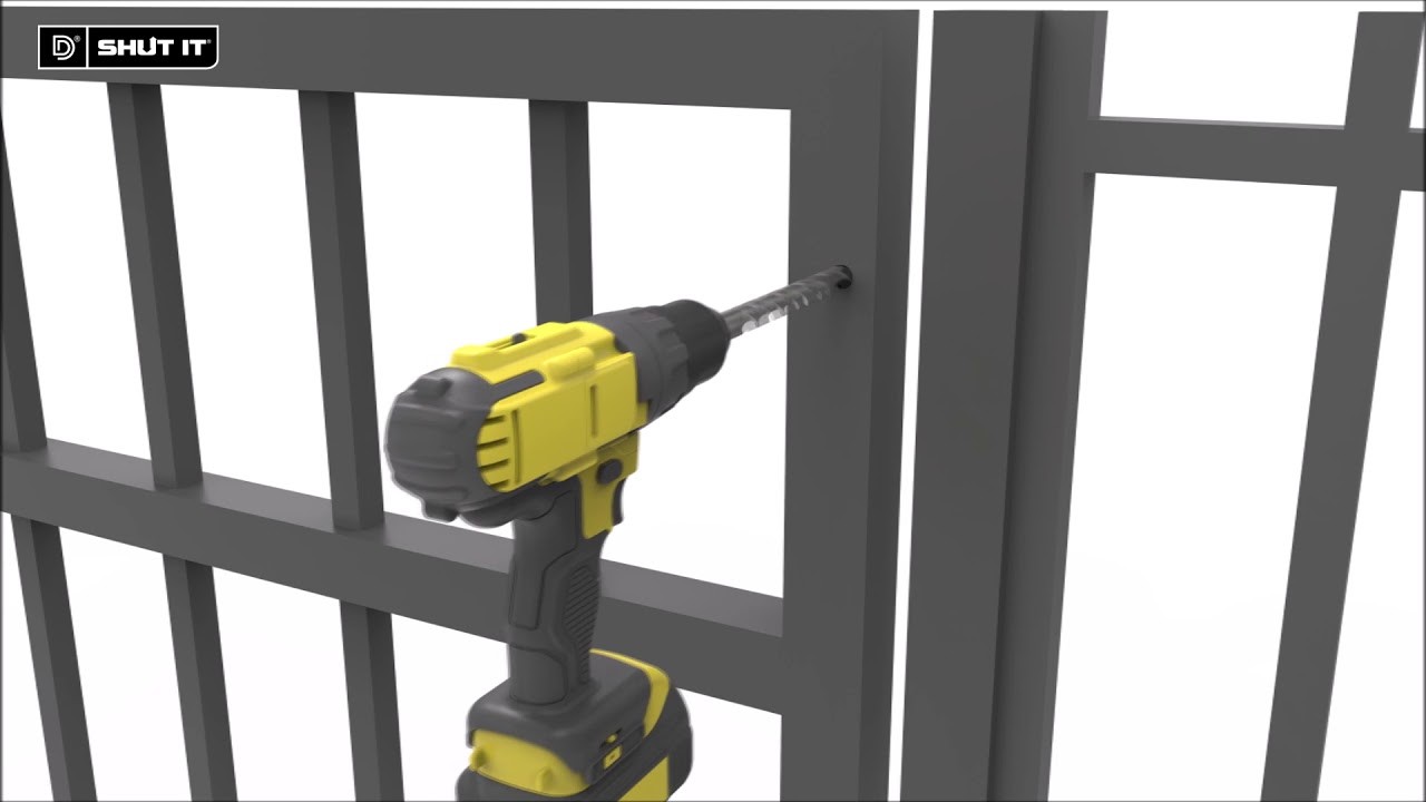Shut it® Face Mount Gate Bolt-On Badass gallery detail image