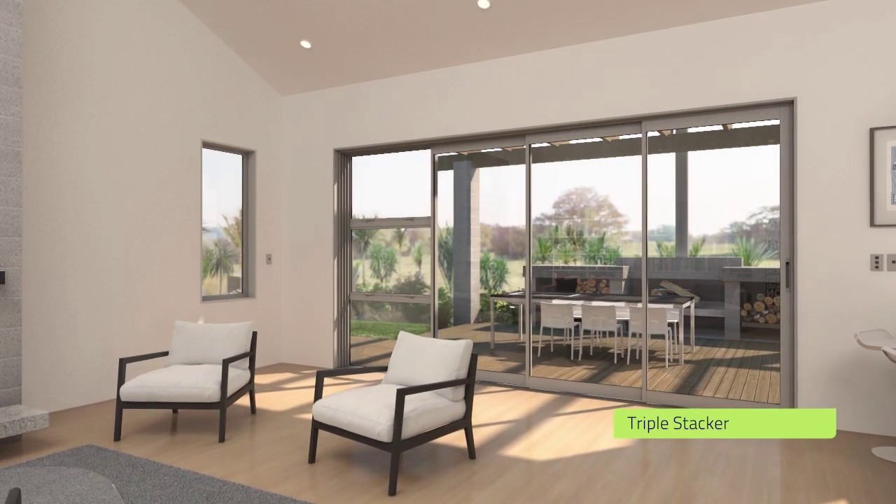Triple Ranchstacker® Sliding Door gallery detail image