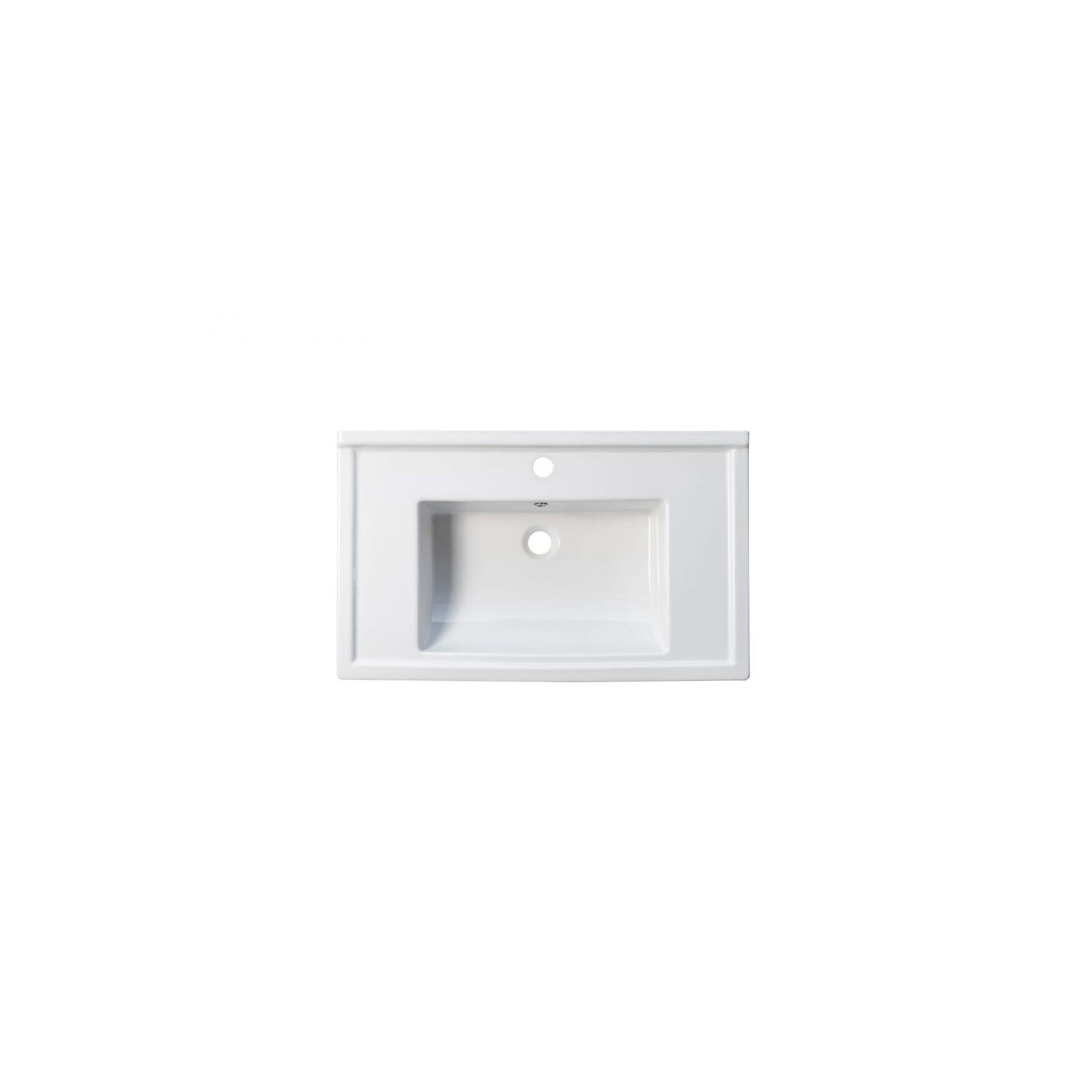 English Classic Floorstanding Vanity, 2 Drawers gallery detail image