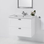 English Classic Wall-Hung Vanity, 2 Drawers gallery detail image
