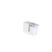 Compact Bin Storage - 1 x 20 Litre Bucket Floor Mounted - Handle Pull gallery detail image