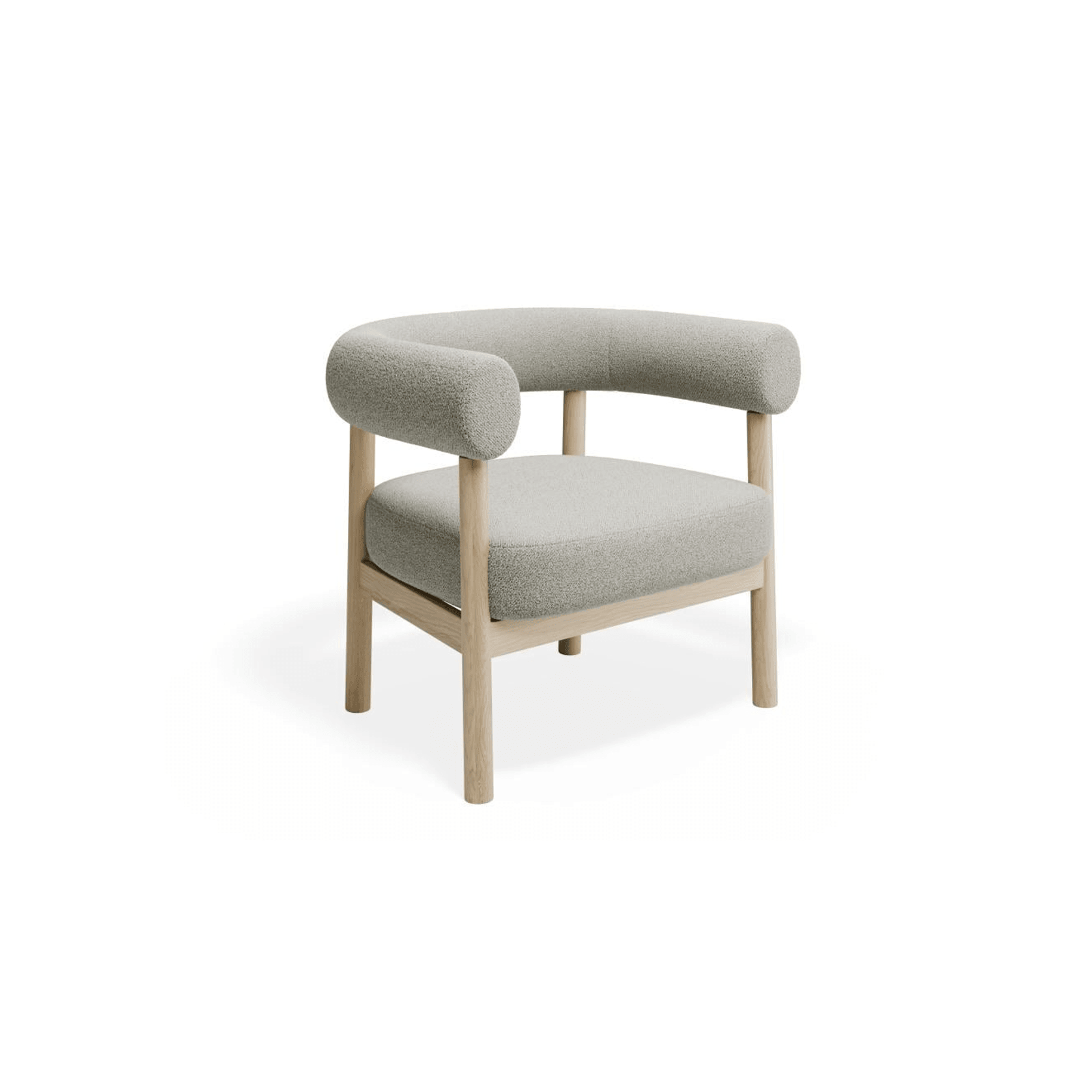 Marlowe Occasional Chair - Natural Oak Legs gallery detail image