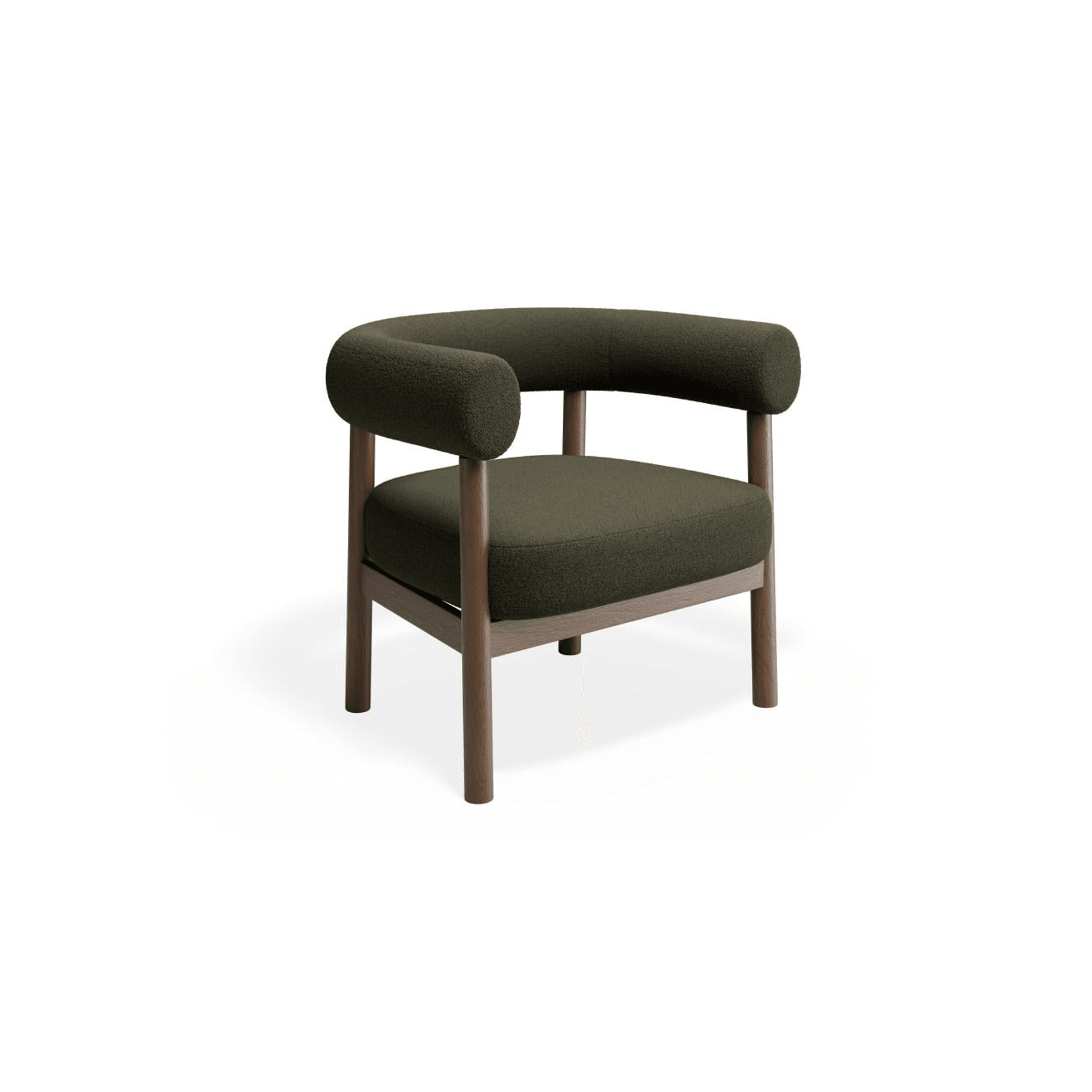 Marlowe Occasional Chair - Smoked Oak Legs gallery detail image