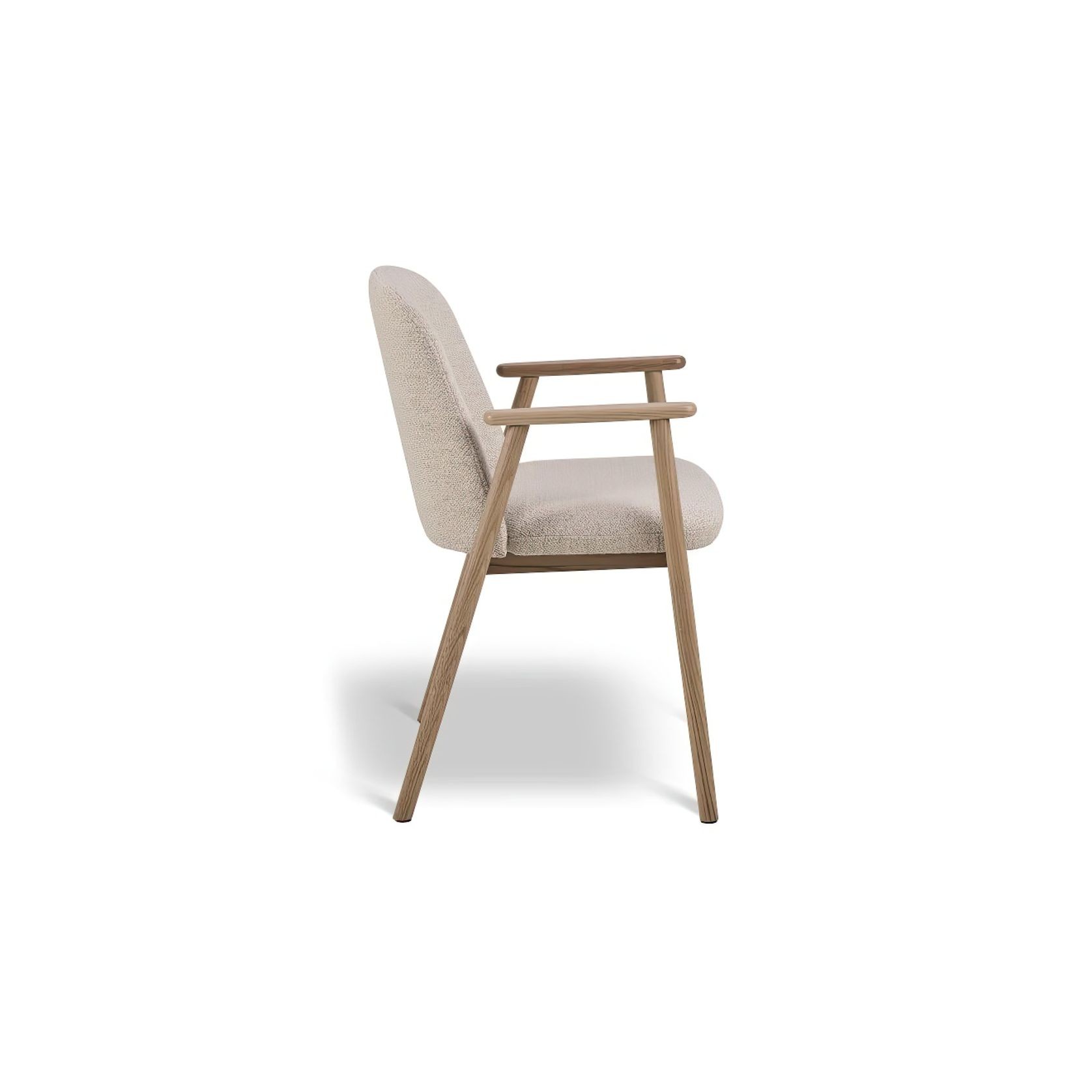 Lina Arm Chair - Natural gallery detail image